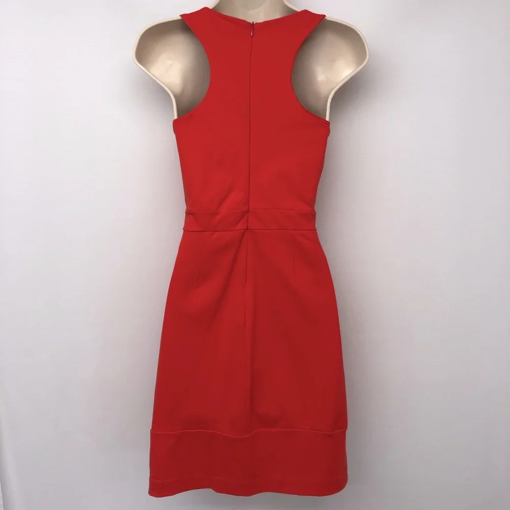 Cynthia Rowley Orange Fit & Flare Dress - Picture 5 of 16